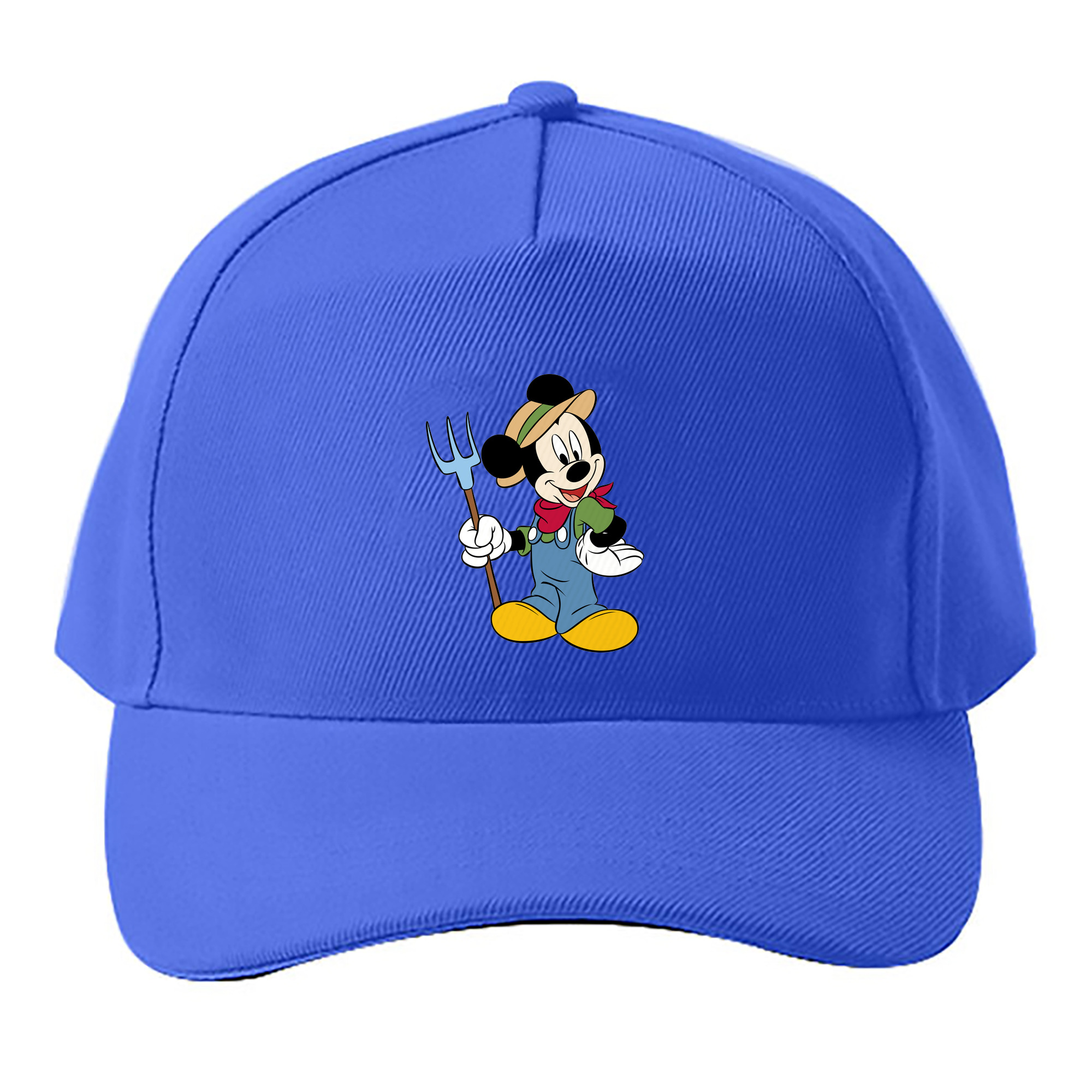 （画像用） ミッキーマウス Mickey Mouse ベースボールキャップ 綿100％ 男女兼用 帽子 スポーツ